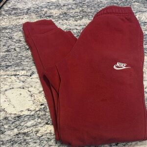 Nike Burgundy Joggers